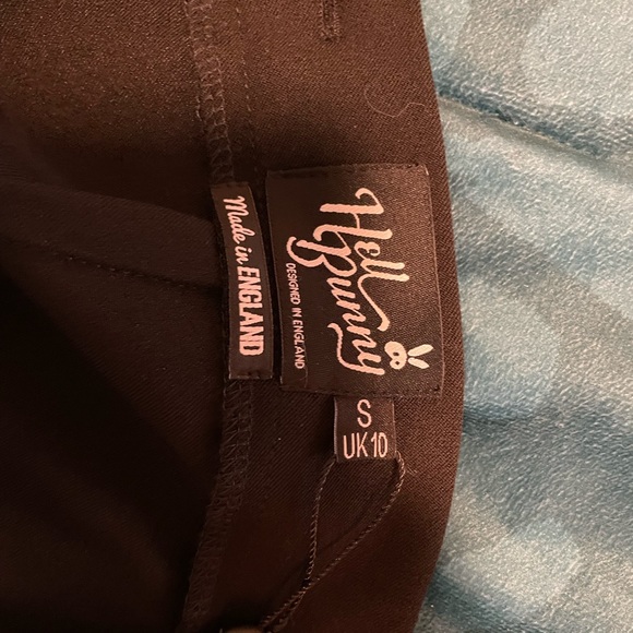 NWT Hell bunny Carlie Cigarette Trousers - Picture 2 of 2